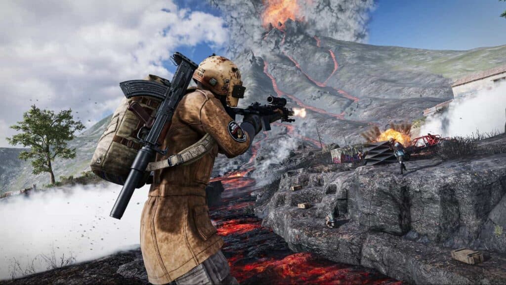 Scena ripresa in PUBG