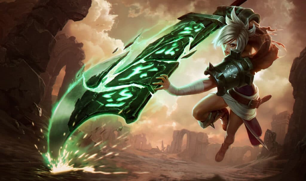 Un personaggio di League of Legends chiamato Riven