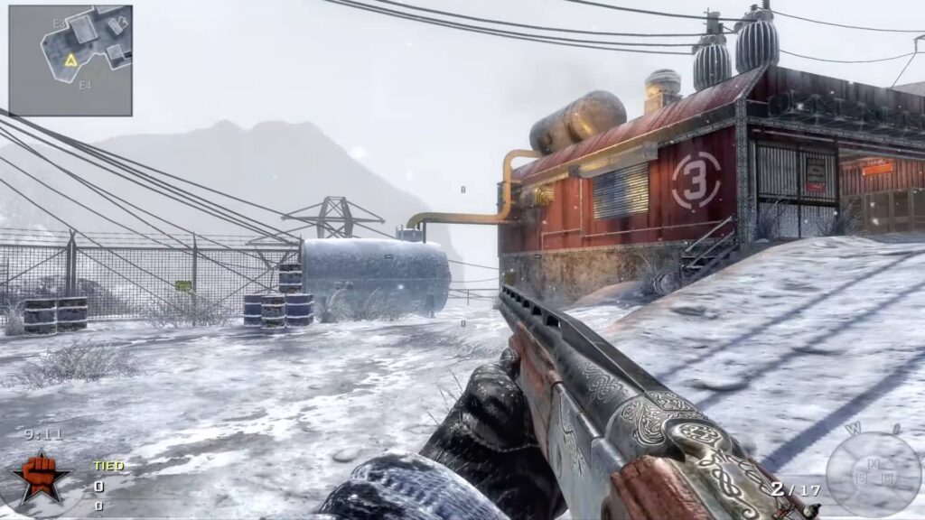 Call of Duty: Black Ops-Gameplay auf der Summit-Karte