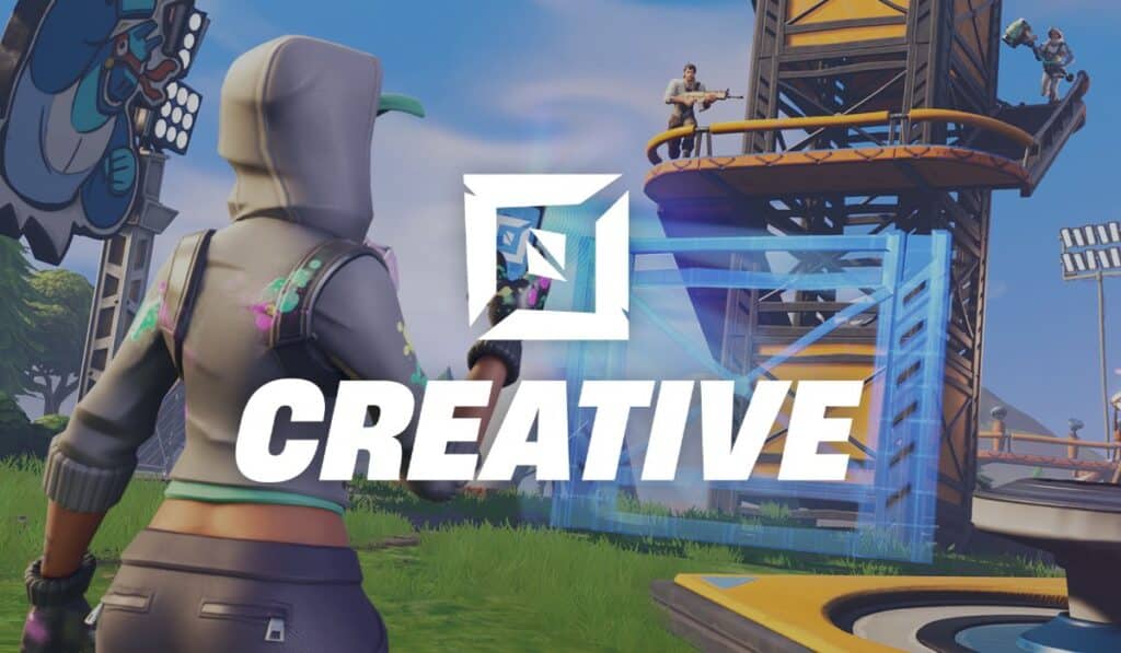 Screenshot des Fortnite-Kreativmodus