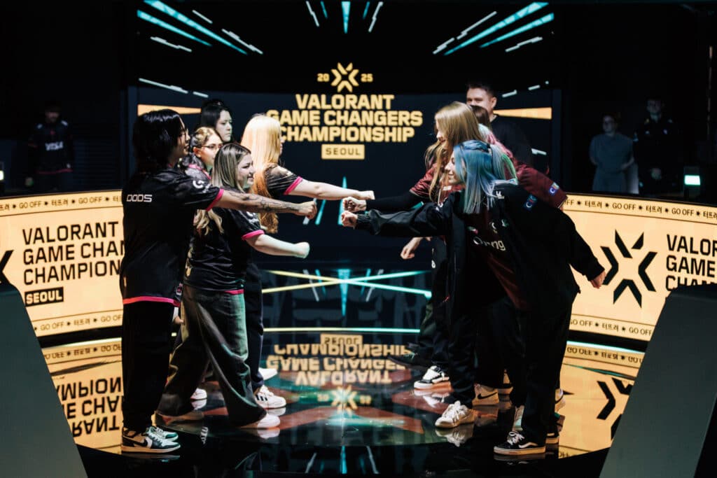 KRÜ Blaze gegen Karmine Corp GC bei der VALORANT Game Changers Championship 2025