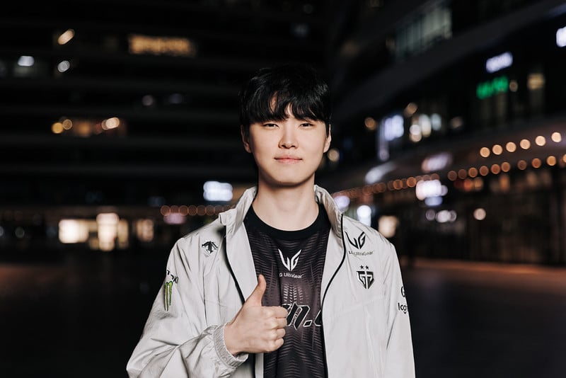 A photo of Chovy, an esport player