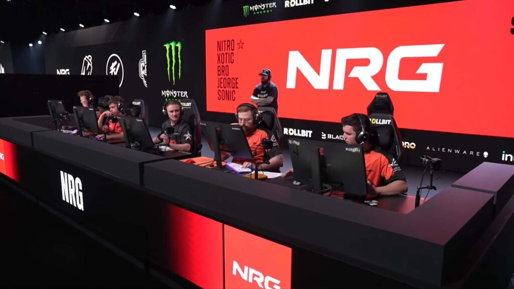 Image of NRG Counter-Strike team competing at StarLadder Budapest Major 2025