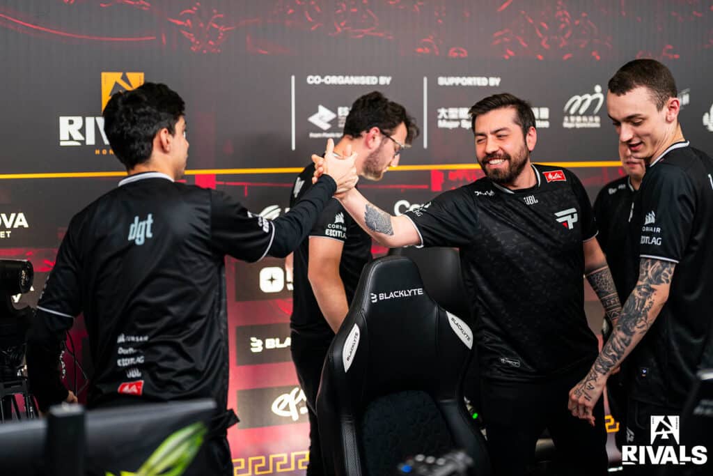 Image of PaiN Gaming Counter-Strike team celebrating win at BLAST Rivals Fall 2025