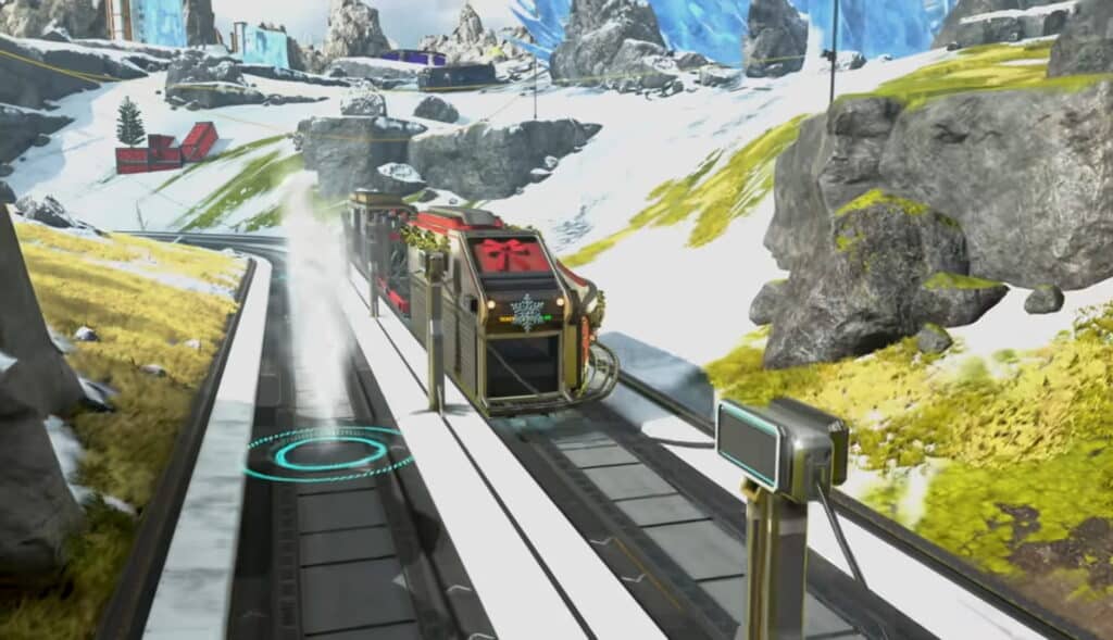 Apex Legend's Winter Express train
