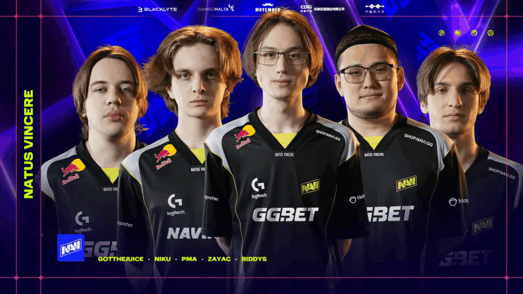 BLAST Slam V Play-In Day 6 Natus Vincere Dota 2 team graphic