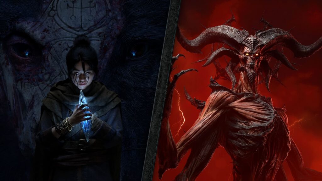 Diablo 4 lord of Hatred splitted image 