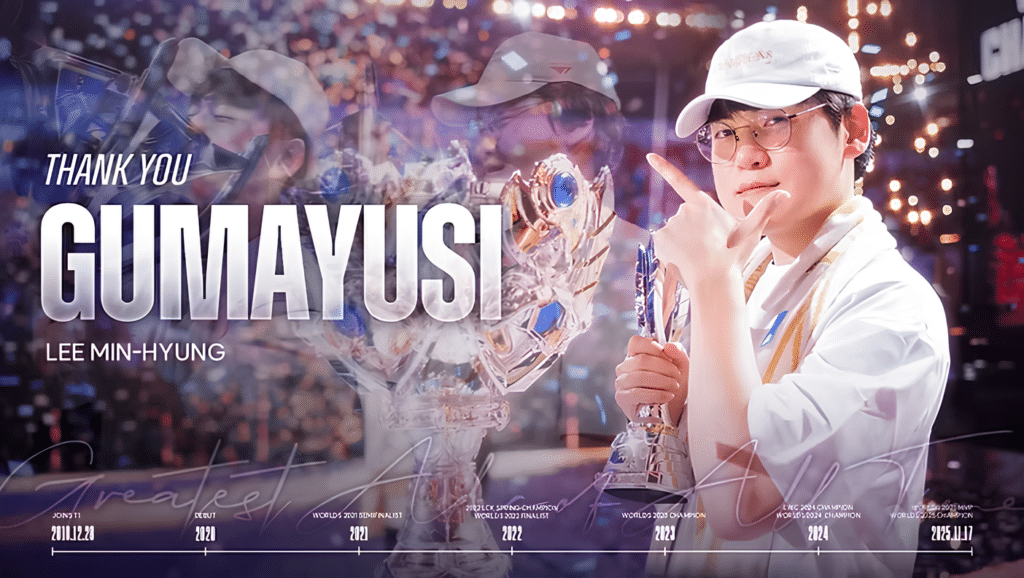 Gumayusis Lauf in der E-Sport-Saison 2025 von League of Legends