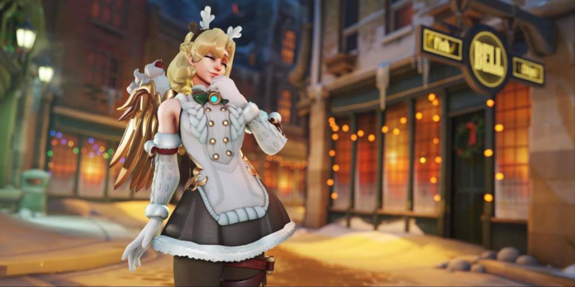Jingle Belle skin in Overwatch