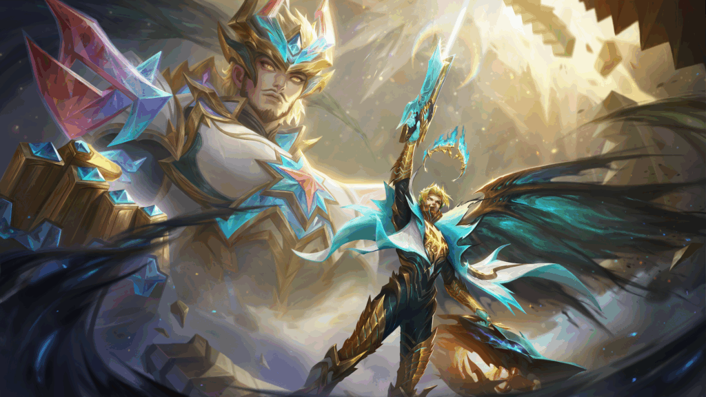 Arte del personaje de la piel de Mobile Legends Bang Bang M7 Pass