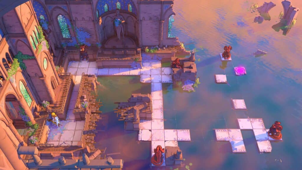 Order of the Sinking Star game top view