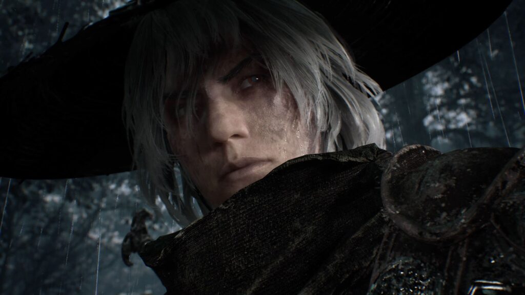 The protagonist's close up in Phantom Blade Zero