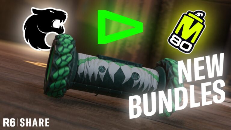 Rainbow Six launches new LOUD, FURIA and M80 Share Bundles
