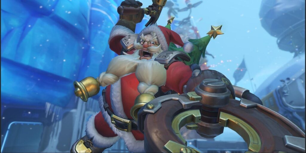 Santaclad skin from Overwatch