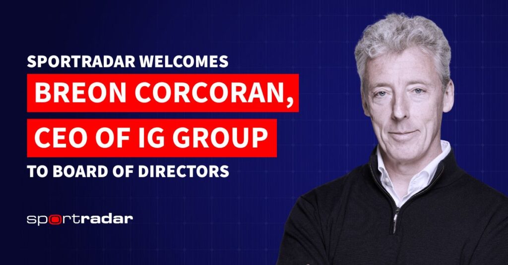 Sportradar Adds Former Flutter Chief Breon Corcoran to Its Board