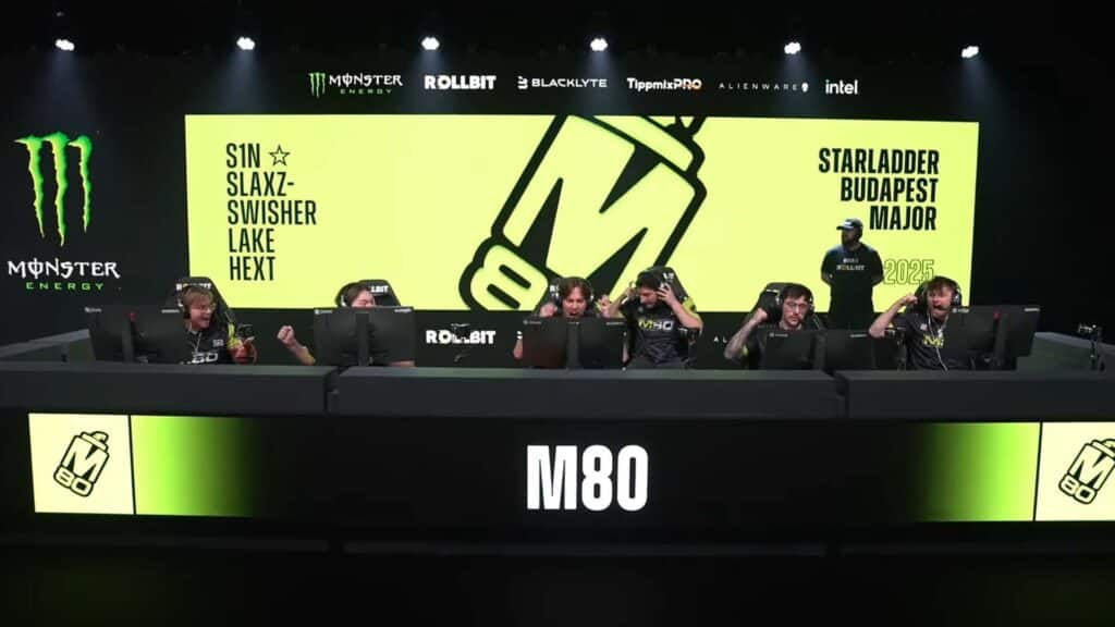 Il Team M80 allo StarLadder Budapest Major 2025