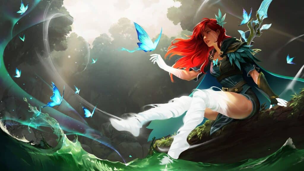 Windranger aus Dota 2 Artwork