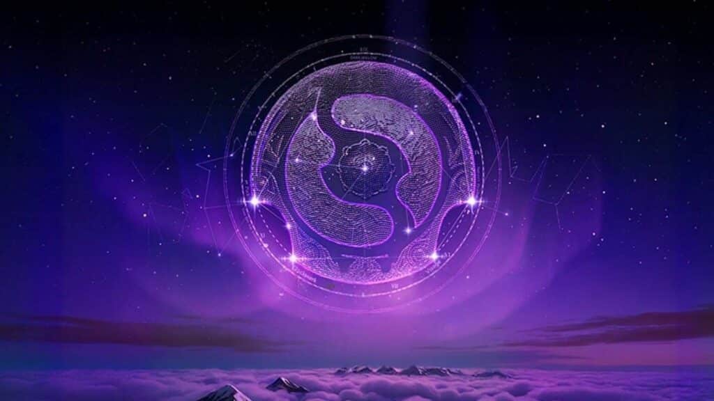 Das Bild ist das offizielle Logo und Thema des Dota 2-Turniers The International 2025 (TI 14). Die Veranstaltung fand vom 4. bis 14. September 2025 in Hamburg statt