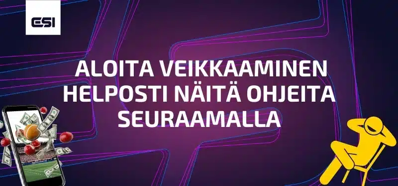 Aloita veikkaaminen helposti uudella vedonlyöntisivulla