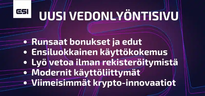 Mitä uusi vedonlyöntisivu tarjoaa