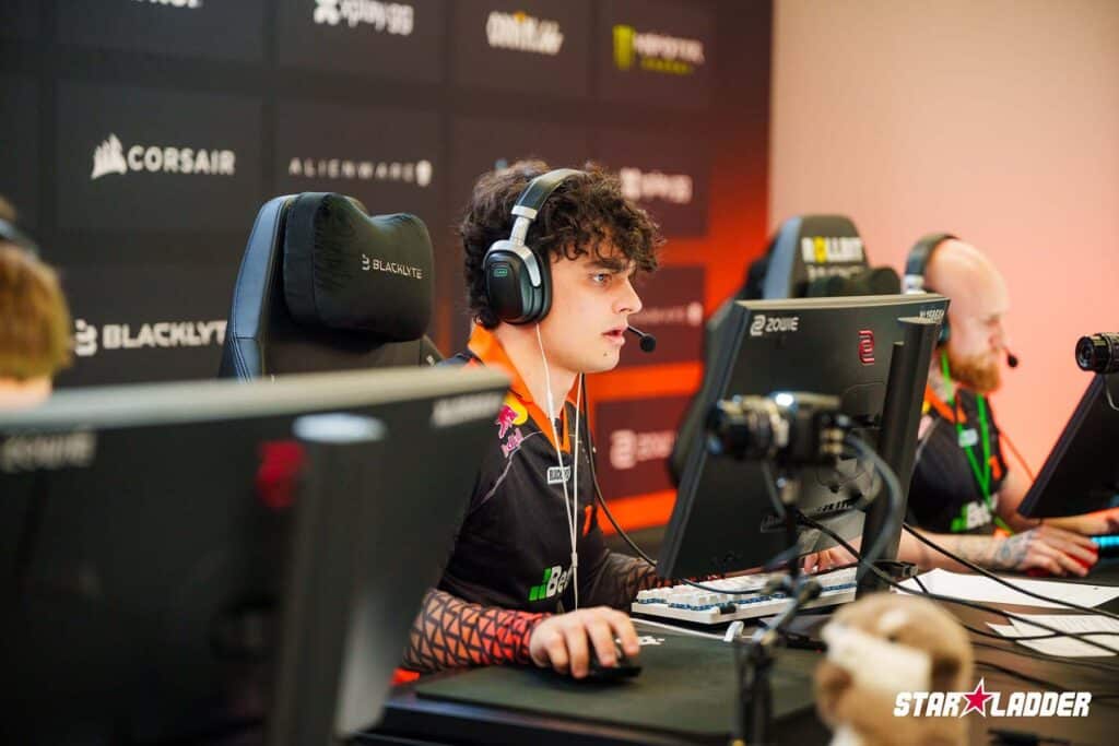 Image of Fnatic Counter-Strike player competing at StarLadder Budapest Major 2025