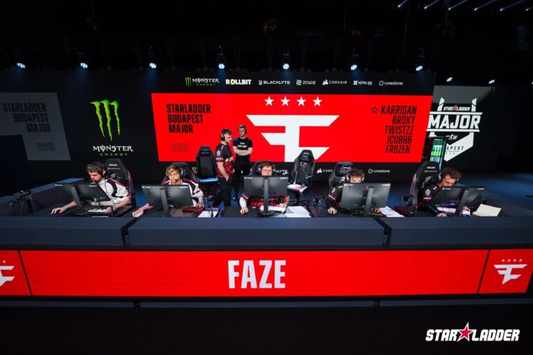 FaZe Clan, NAVI and Team Falcons earn final StarLadder Budapest Major playoff places