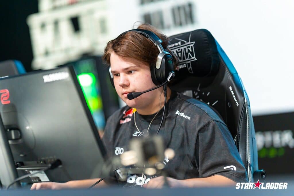 Image of Team Spirit Counter-Strike player competing at StarLadder Budapest Major 2025