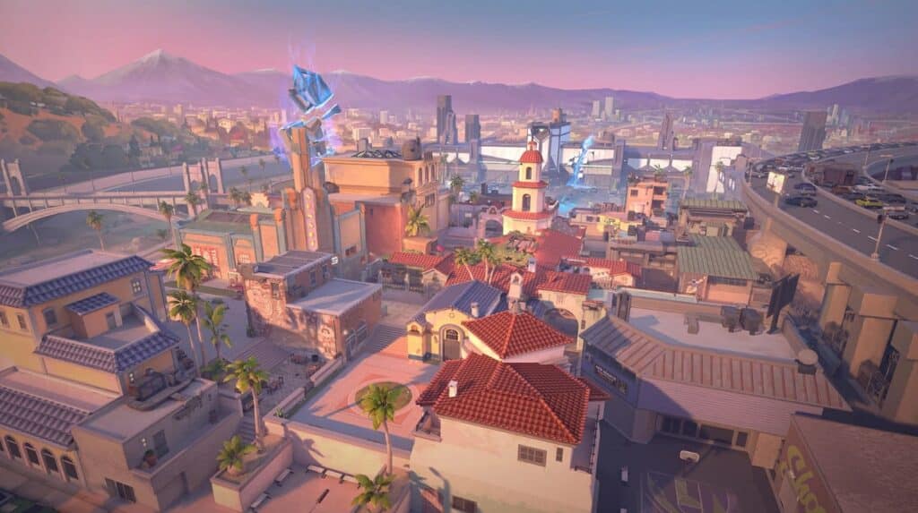 Sonnenuntergangskarte in VALORANT