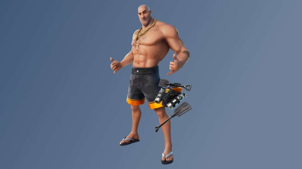 Strandbrutus aus Fortnite
