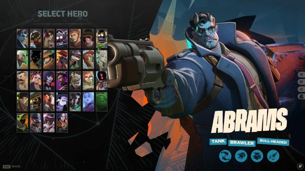 Abrams from Deadlock