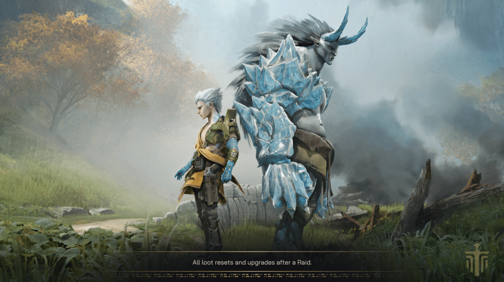 Ladebildschirm für Highguard-Charaktere mit In-Game-Warden 