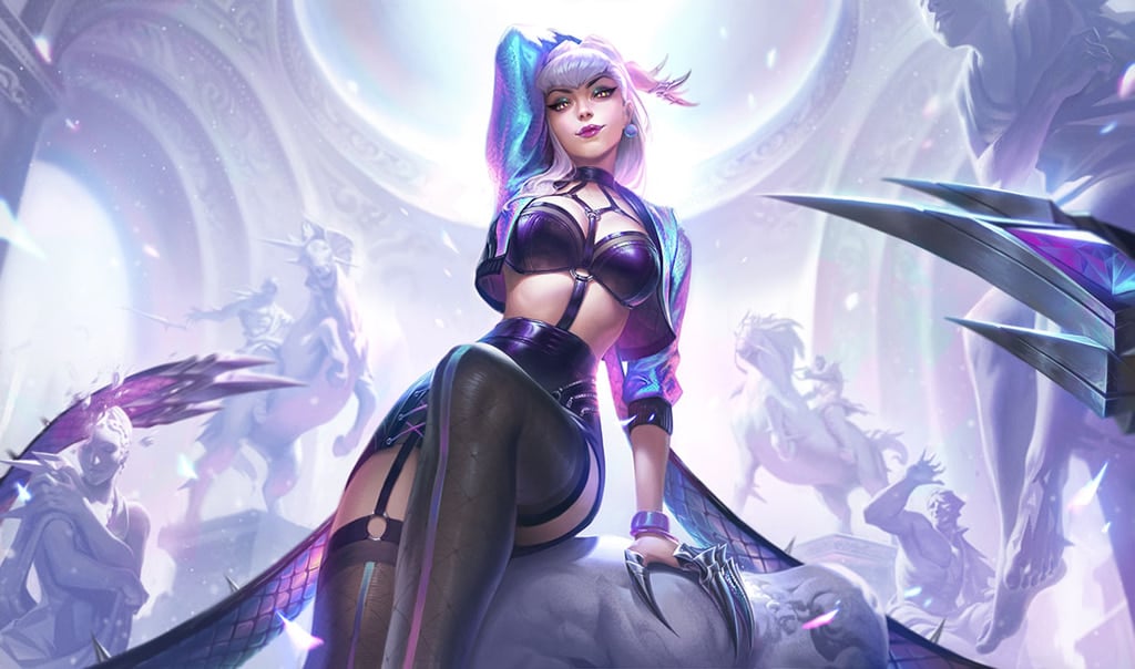 Evelynn from LoL in K/DA All Out skin