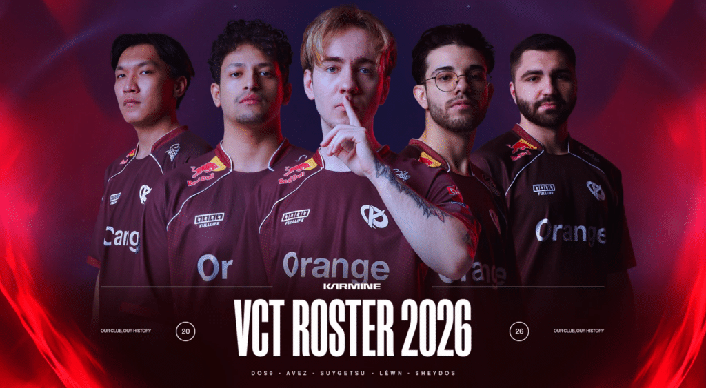 Karmine Corp VALORANT-Kader