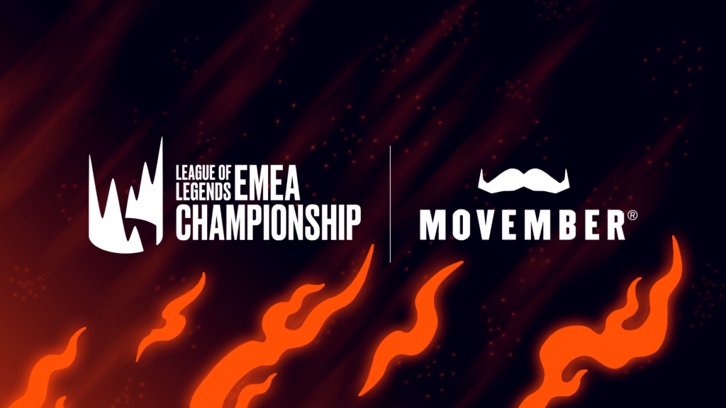 LEC - Movember Partnership. Image via Riot Games