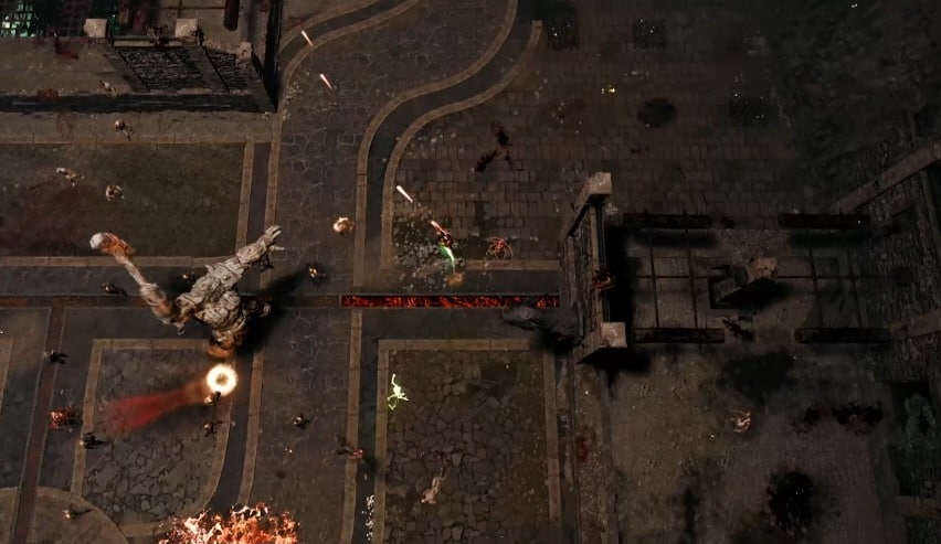 A imagem foi tirada do modo multijogador Dead Ops Arcade da série de jogos Call of Duty. Especificamente, esta captura de tela é provavelmente de Dead Ops Arcade 4: Papaback in Black, apresentado em Call of Duty: Black Ops 7