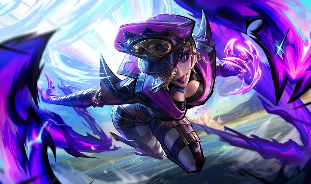Evelynn from LoL in Soul Fighter skin