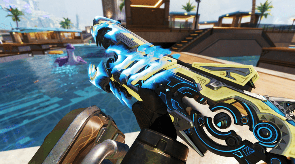 Apex Legends Season 28 Mythic Peacekeeper shotgun skin inspect