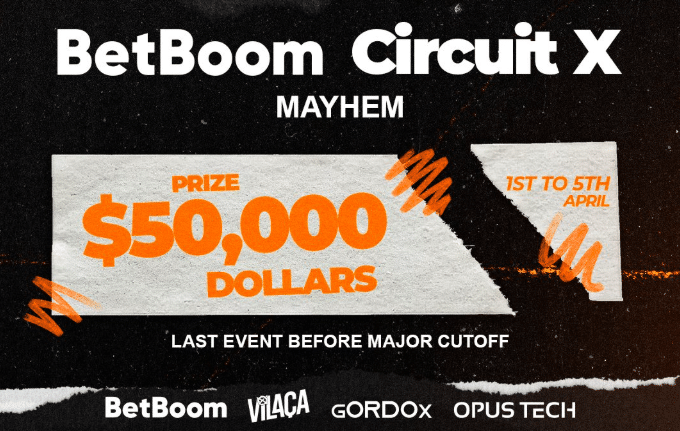 BetBoom Circuit X Mayhem verhoogt de prijzenpot naar $50.000