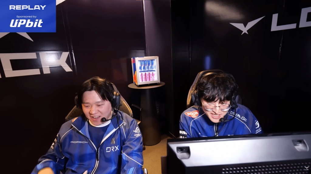 DRX using Coach Comms during the LCK Cup 2026
