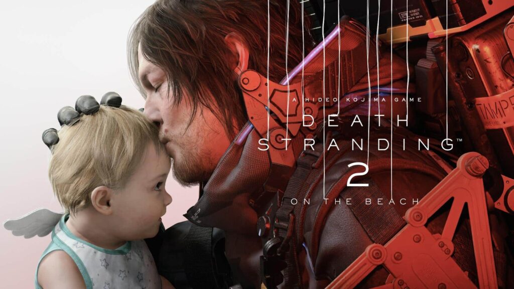 Death Stranding 2 On The Beach key visual with Sam and BB