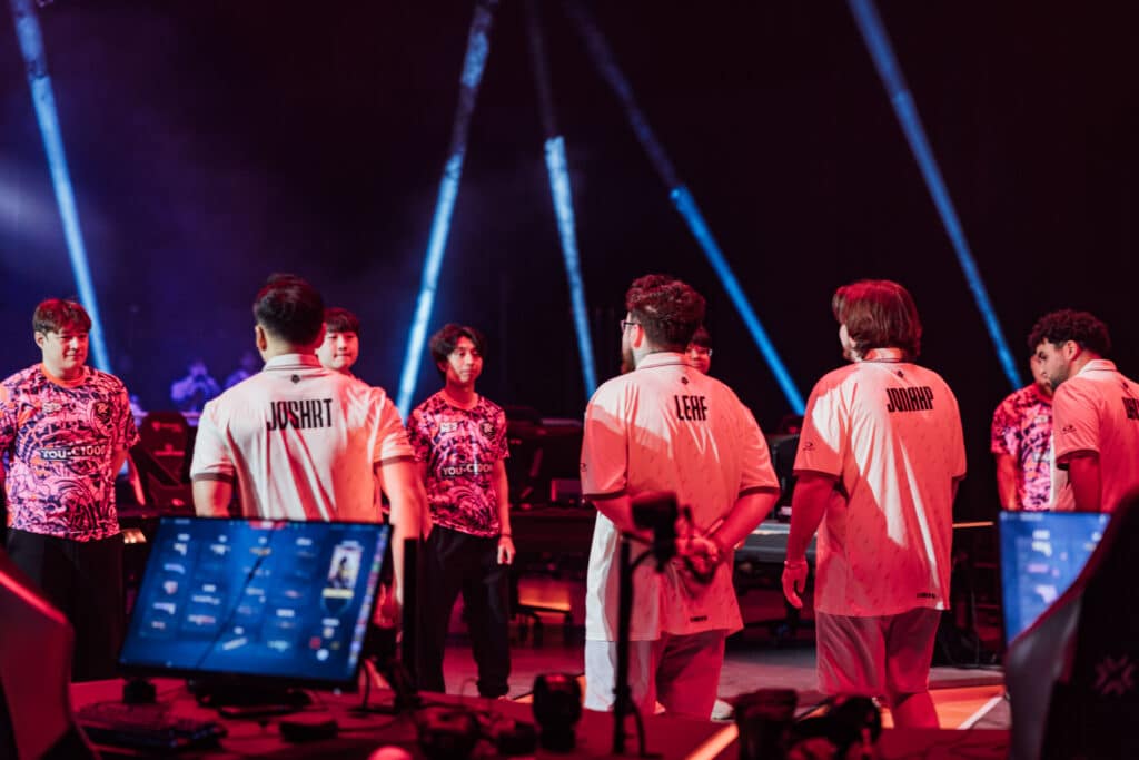 G2 Esports versus Paper Rex at VALORANT Champions 2025