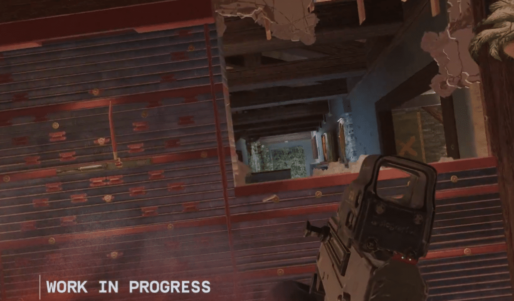 Rainbow Six Siege Testing Ground reinforcement wall mechanic in-game preview 