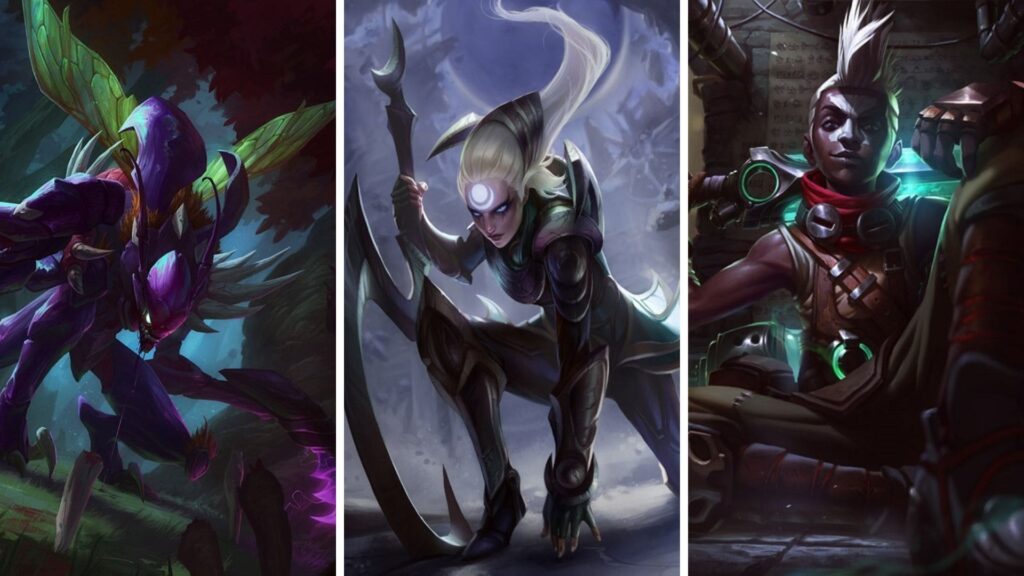 League of Legends S-Tier-Jungler Kha'Zix, Diana und Ekko