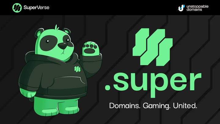 Unstoppable Domains and SuperVerse Launch .super, a Dedicated Web3 Domain for the Gaming Ecosystem