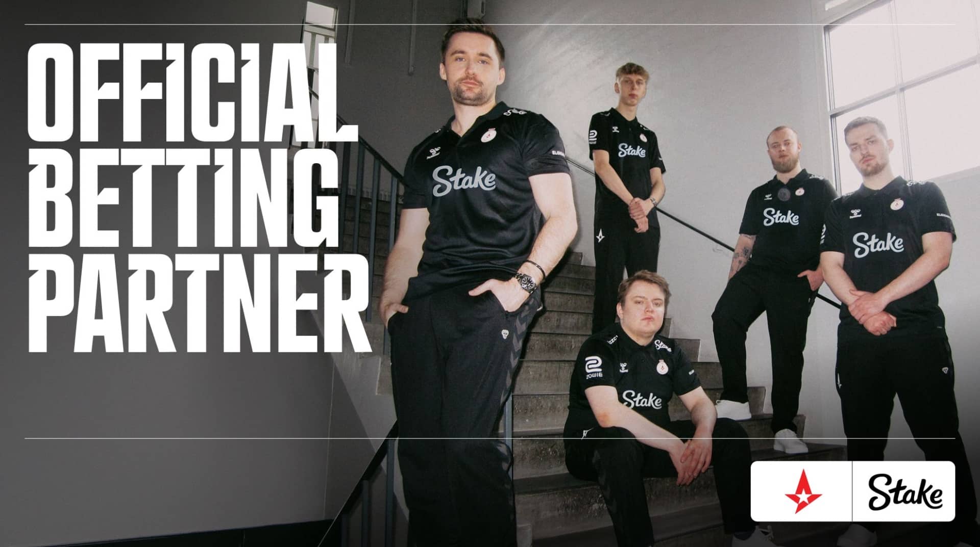 Astralis names Stake as official betting partner following Stake acquiring a Danish license