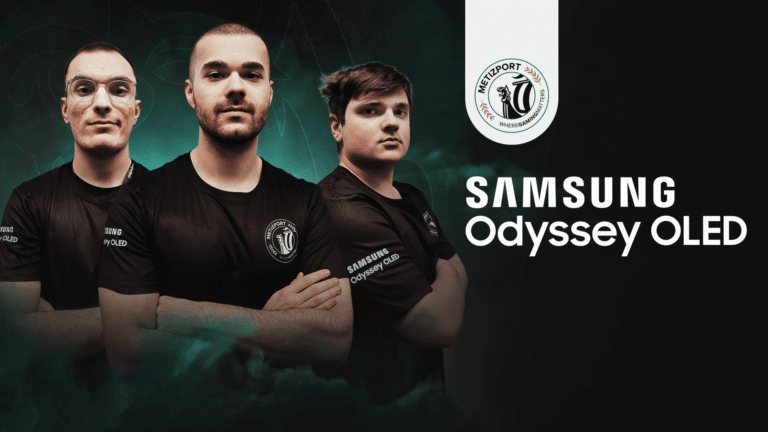 Samsung named monitor partner of Metizport's CS2 team