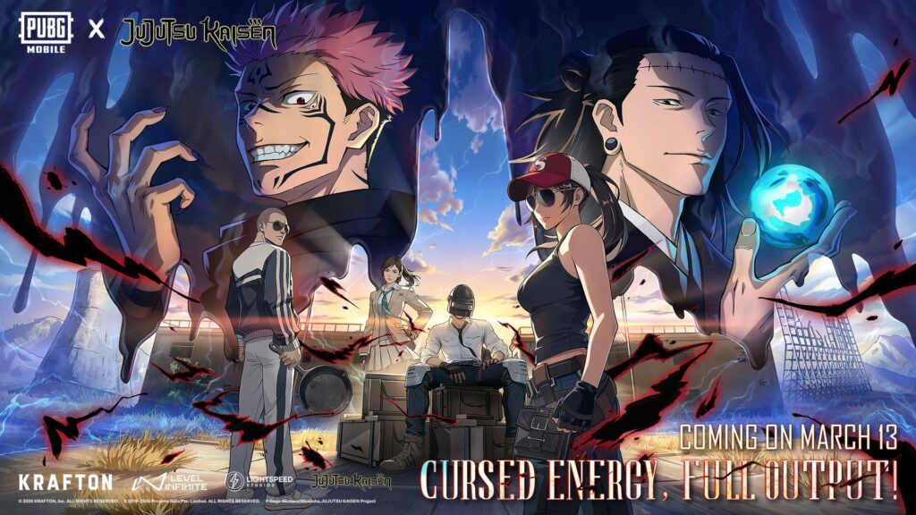 PUBG Mobile Brings Back Collaboration with Jujutsu Kaisen