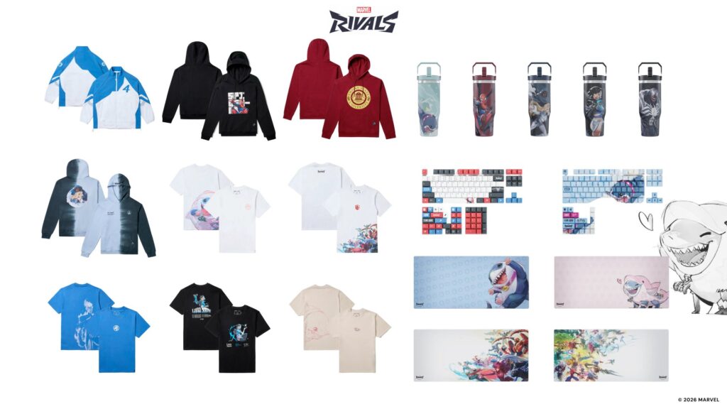 Team Liquid en Marvel Rivals introduceren uitrustings- en kledingcollecties