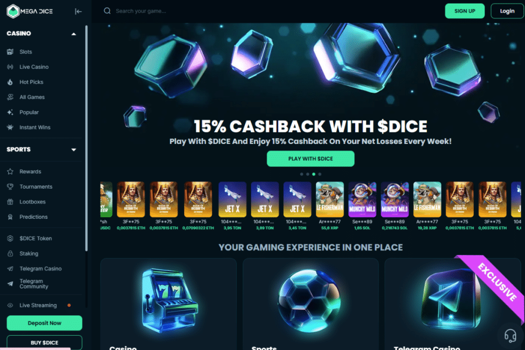 Esportsinsider mega dice
