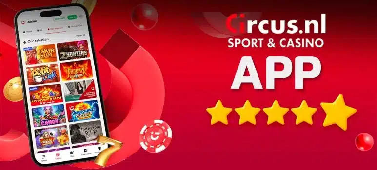 Circus casino en sportwedden app op mobiel